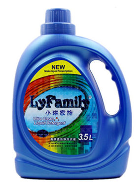 正品琴叶小琳家族洁净瓶洗衣液