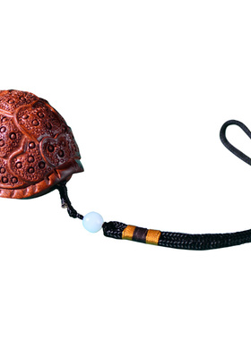 富甲一方挂绳文玩随身赞比亚血檀