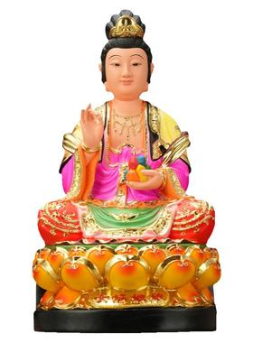 【结缘佛像】大地之母补天创世女神女娲娘娘真身佛像家居桌面摆件