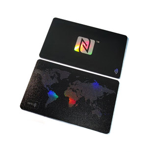 NFC名片卡HF芯片card碰一碰加好友社交电子名片智能卡片NFC定制卡