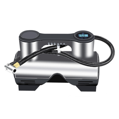 12v便携式电动无线车载充气泵