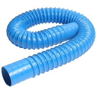 道冠吸尘管 蓝色PVC橡胶伸缩软管 除尘管软接头 波纹通风管下水管