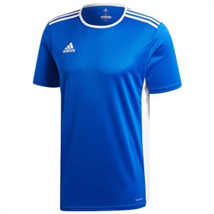 Adidas/阿迪达斯正品Entrada 18 男子足球组队短袖队服 CF1037