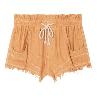 MARANT ETOILE TALAPIZ桑蚕丝休闲流苏短裤女