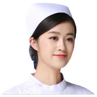 菱泉护士帽女白色均码燕尾帽手术室医院学校实习生护士帽粉色蓝色
