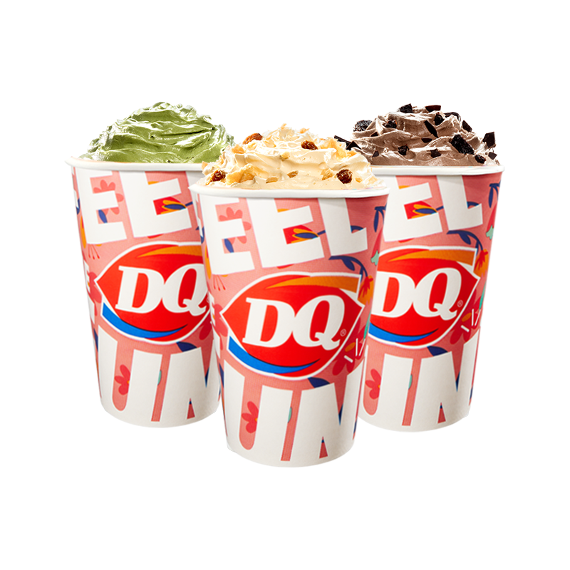 【电子卡券】DQ 3份标准杯暴风雪冰淇淋 20个口味任选