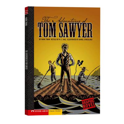 【自营】汤姆索亚历险记   ADVENTURES OF TOM SAWYER 全彩漫画经典英语小说 儿童经典文学童话故事绘本英语课外阅读漫画小说