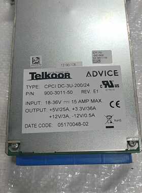 【询价】TeIkooR 电源模块 CPCI DC-3U-200/24适用
