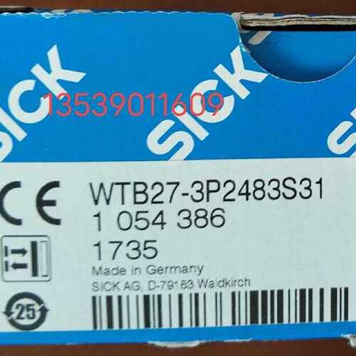 售前询价可维修议价SICK现货原装 感测器3P2483S31-WT进口1054386