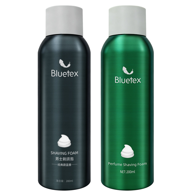 德国Bluetex香水剃须泡沫男士刮胡剃须膏软化胡须可上飞机旅行装