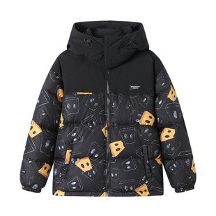 Dangerouspeople薛之谦dsp满印时尚潮流面包服休闲情侣连帽羽绒服