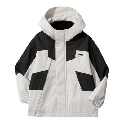 李宁童装女童三合一冲锋衣2024款