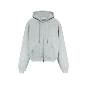 TRENDYWU 慵懒chill“体感”常青百搭400克加绒连帽冬卫衣裤套装