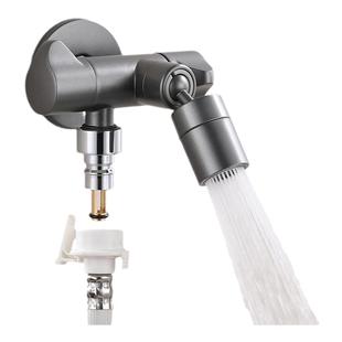 海尔洗衣机双水龙头一进二出西门子专用双出一分二龙头拖把池全铜