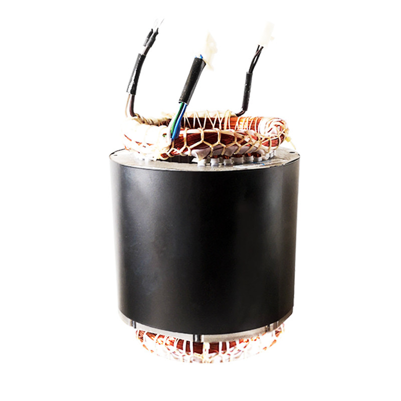 汽油发电机全铜定子线圈2/3KW5-8千瓦单三相380V电机定子转子总成