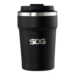 SOG索格 保温咖啡杯子 360ml高档随行便携露营不锈钢水杯 啤酒杯