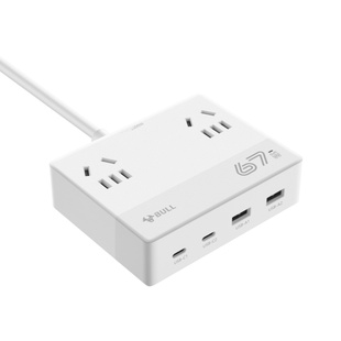 公牛USB手机充电器typec苹果17/16Pro华为小米vivoOPPO充电头桌面充电站多用拓展电脑多功能插排多口快充插座