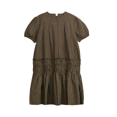 夏款女装裙子大童全棉连衣裙