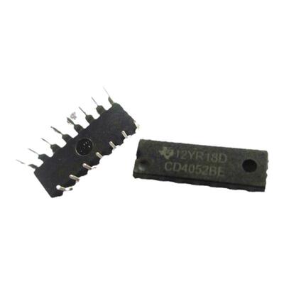 线路板维修配件CD4052集成块