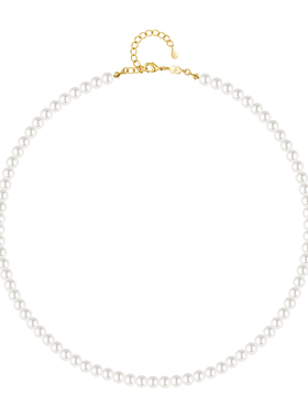 EAUFLORA时光简约仿珍珠项链轻奢叠戴女妈妈款正品官方旗舰店