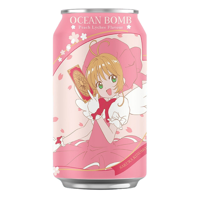 3瓶包邮 台湾魔卡少女樱联名气果味/风味/果汁饮料