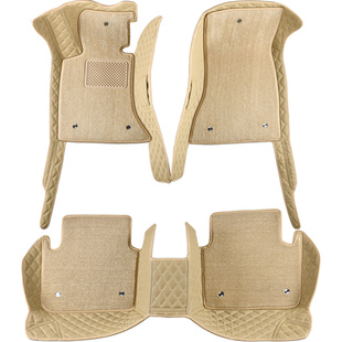 汽车脚垫全包围加厚专车专用新款丝圈脚垫车内定制防水地垫车垫子