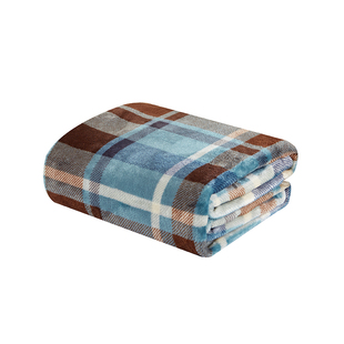 merrylife美国品牌欧美风轻奢法兰绒毛毯办公室午休毯子沙发盖毯