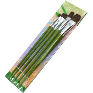 马利旗舰店狼毫水粉笔美术专用平头绘画笔套装平行笔绘画笔套装羊毛笔水粉画笔水粉笔套装水粉笔套装美术专用