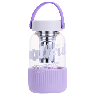 高硼硅玻璃杯大容量夏天男士泡茶水杯女新款2025高颜值办公室杯子