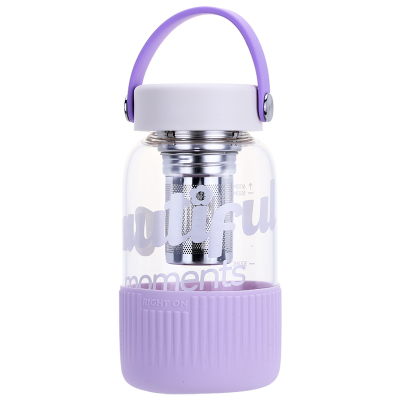 高硼硅泡茶玻璃杯男女士大容量