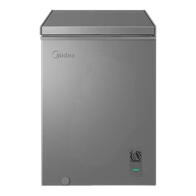 美的100小冰柜家用小型冷柜商用冷冻柜迷你冷藏一级节能冰箱