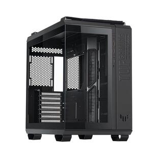 华硕GT502弹药库无界版机箱 全塔侧透atx无立柱版海景房电脑机箱
