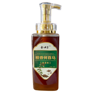金池荣何首乌檀香植物氨基酸洗发水没有科技狠活成分健康安全放心