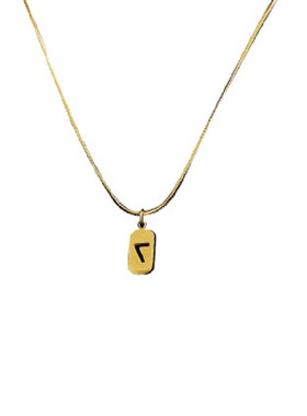 wearring数字7项链女不易褪色ins