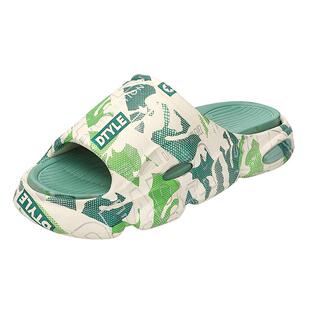 拖鞋男款夏季青少年潮牌外穿防滑踩屎感凉拖户外运动海边沙滩凉鞋