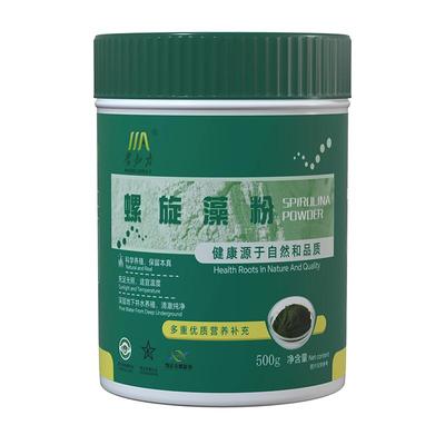 蒙加力纯螺旋藻粉植物蛋白官方正品非云南程海湖食品级维生素重排