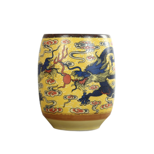 茶杯陶瓷大号复古水杯中式杯青花瓷功夫茶具175ml酒杯办公杯家用