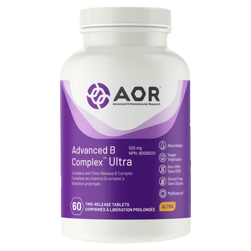 加拿大 AOR Advanced B Complex Ultra 加强综合 维生素B族