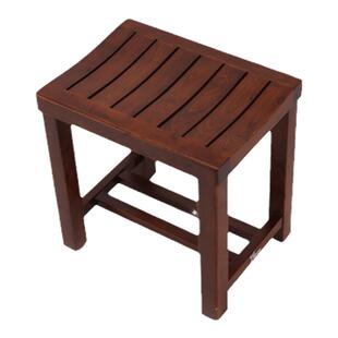 防腐凳浴室凳洗脚凳老人洗澡凳淋浴房凳 换鞋凳餐凳家用实木凳子