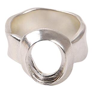 ENSAGE Hollow Ring 空心戒指 925纯银手工原创设计小众质感个性X