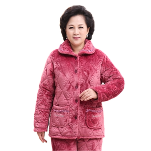 女珊瑚绒不起球不褪色加厚夹棉