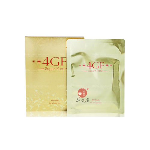 日本代购《直邮》野口 4GF面膜 BIO MASK ALL SKIN TYPE 面膜 6片