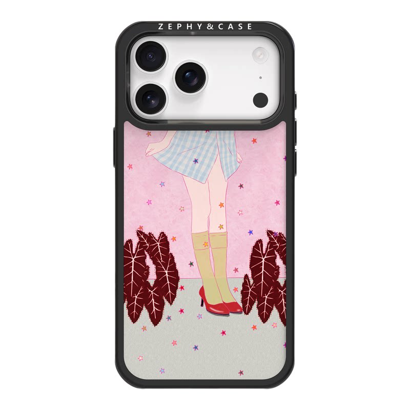 ZEPHY&CASE|鎏金高跟鞋 防摔 轻薄 磁吸 适用iPhone手机壳17/16