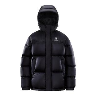 迪丽热巴同款鹅绒骆驼羽神PRO男装羽绒服短款加厚面包服冬季户外