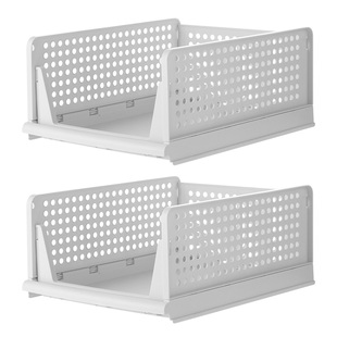 懒角落衣柜收纳架分隔层柜子家用卧室整理筐橱柜抽屉式宿舍置物架