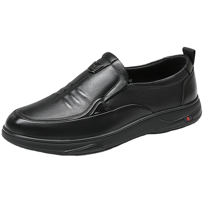 蜘蛛王官方正品真皮休闲皮鞋男