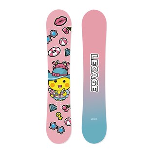 乐凯奇儿童滑雪板单板套装女孩男初学者全能板雪鞋固定器全套装备