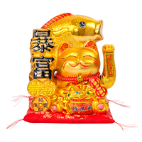 網(wǎng)紅暴富貓招財(cái)貓開(kāi)業(yè)擺件自動(dòng)搖手發(fā)財(cái)貓前臺(tái)收銀臺(tái)喬遷家居禮品