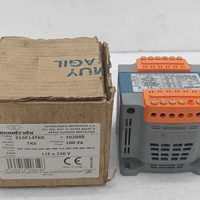 Tecnotrafo 216F14TKS Transformer 160VA 208V-480V  free exped