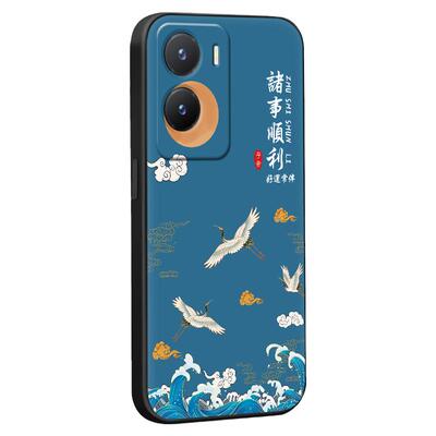 秋昊适用于vivoy35 5g个性创意v1voy35文字风v2230a中国风vvioy35m软硅胶。维沃y35保护套viviy35m复古voviy3